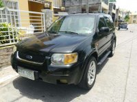 Ford Escape AT XLT 2004 Black For Sale 