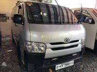 2016 Toyota Hiace Commuter Silver Manual Transmission