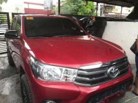 2017 Toyota Hilux 2400E 4x2 Manual Red