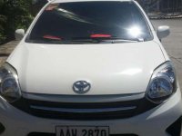 Toyota wigo 2014 e manual white for sale 