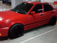 Nissan Lec Sentra 1995 Red Sedan For Sale 