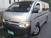 For sale 2013 Toyota Hiace commuter manual transmission First owner