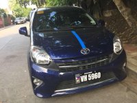 2017 Toyota Wigo 10 G Automatic Blue for sale 