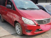 2014 Toyota Innova Diesel Manual Red For Sale 