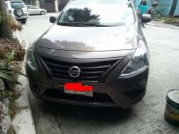 Nissan Almera AT 2016 Brown Sedan For Sale 