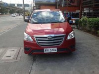 For sale! Toyota Innova E 2014 M/ T