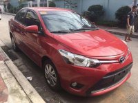 Sale TNVS ok Toyota 2016 2017 Vios 1.3E Red Manual Tranny