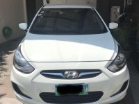 2013 white Hyundai Accent 350k neg for sale 