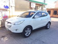 2010 Hyundai Tucson WHITE FOR SALE