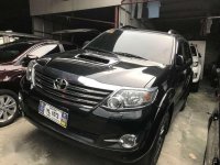 2015 Toyota Fortuner 2500V 4x4 Automatic Black