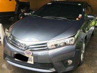 2015 Toyota Corolla Altis V 1.6L AT Gray For Sale 