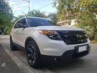 2015 Ford Explorer Sport White For Sale 