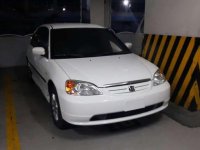 Honda Civic 2004 White Best Offer For Sale 