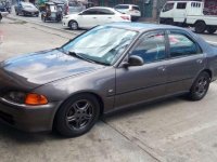 Honda Civic Manual Gray Sedan For Sale 