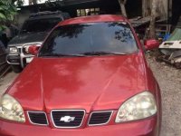 Chevloret Optra 2004 AT Red Sedan For Sale 