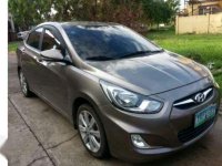 2012 Hyundai Accent blue 1.6 rush rush