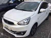 2017 Mitsubishi Mirage 1.2 GLS MIVEC AT Almost New Pearl White