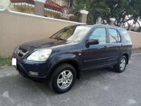 Honda CRV Generation 2 Royal Blue Limited Ed 2004