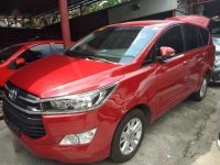 2017 toyota Innova 2.8E diesel manual RED NEWLOOK