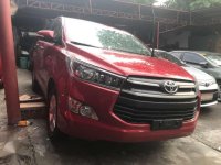 2017 Toyota Innova 2.8E Manual Red