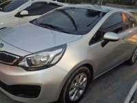 2012 Kia Rio EX MT Silver Sedan For Sale 