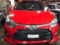 2017 Toyota Wigo 1.0G automatic RED