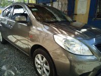 Nissan Almera 2016 Brown Top of the Line For Sale 