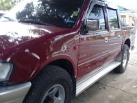 Isuzu Fuego Pickup 4WD Red For Sale 
