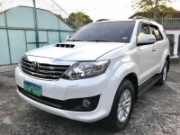 2013 Toyota Fortuner G for sale