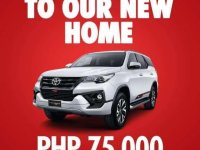 Toyota Fortuner 75k All in DP Inquire now!!