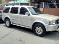 2005mdl Ford Everest XLT 4x4 manual