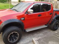 Mitsubishi Strada 2014 Red Pickup For Sale 