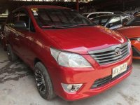 2015 Toyota Innova 25 J Red Manual Transmission