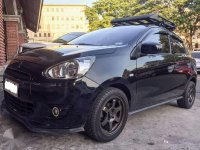 Mitsubishi Mirage 2015 Hatchback Black For Sale 