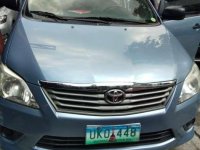 2013 Toyota Innova diesel manual BLUE