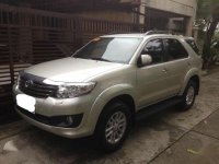 Toyota Fortuner 2013 Silver SUV For Sale 