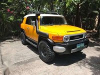 Toyota FJ Cruiser 2007 Yellow SUV For Sale 