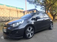 Kia Rio Hatchback 2015 Gray Fresh For Sale 