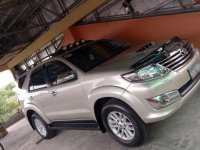 Toyota Fortuner 2013 G AT Beige For Sale 