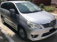 Toyota Innova G 2012 Dsl AT Silver For Sale 