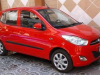 2013 Hyundai i10 Gls Automatic Red For Sale 