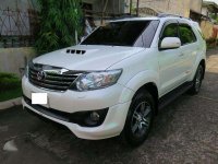 2015 Model Toyota Fortuner V Matic TRD Edition