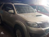 Toyota Fortuner G 2014 Manual For sale 