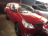 2015 Toyota Innova 2500J Manual Red Limited Stocks