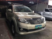 2014 TOYOTA Fortuner 2.5G 4x2 manual