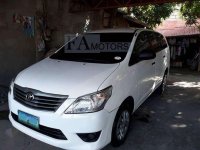 Toyota Innova 2013 Manual White For Sale 