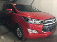 2017 Toyota Innova 2.8 E Manual Red First Owned