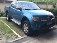 Blue Mitsubishi Strada 2008 for sale rush and very negotiable