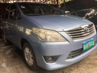 2013 Toyota Innova 2.5 E Manual Blue For Sale 