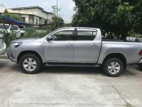 2016 Toyota Hilux 2.4G 4x2 Automatic Silver For Sale 